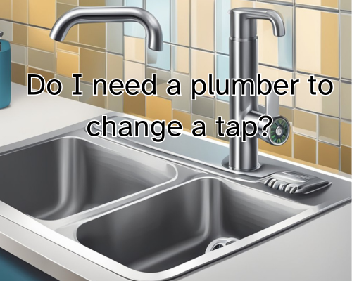 A wrench turning a tap on a sink