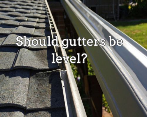 a-leveled-gutter