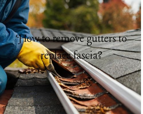 a gutter replacement preparation