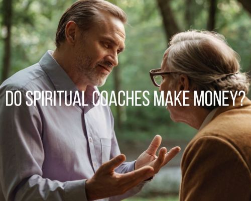 a spiritual coach having conversation with an elder