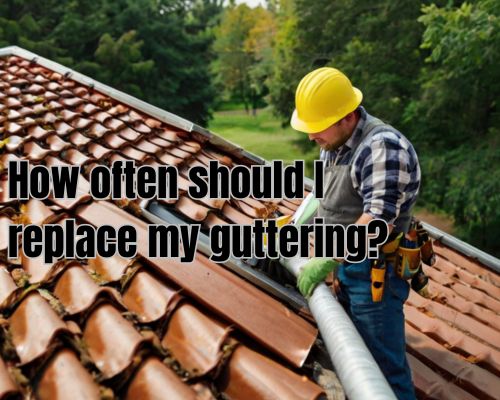 DIY gutter replacement