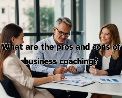 a business coach and professionals doing a strategic planning