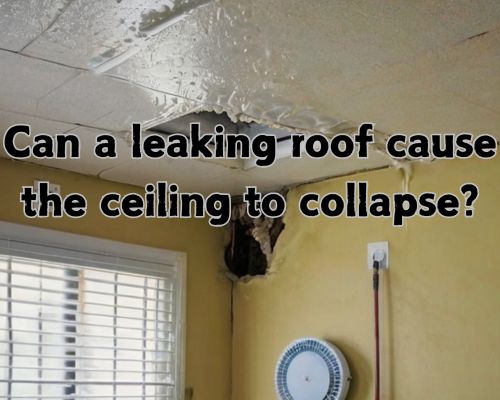 a collapsing roof ceiling