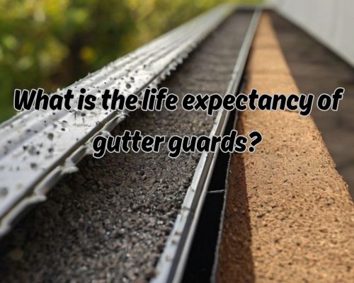 a well installed gutter expected to last long