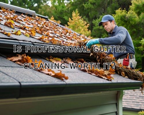 a worthy professional gutter cleaner