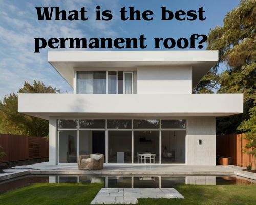 a concrete roofing