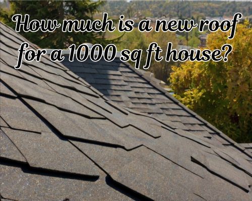 House with a new asphalt shingle roof.