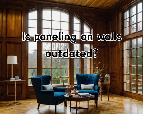 a whole wall panelling
