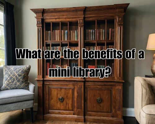 a home mini library built