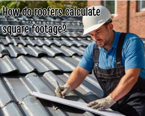 a roofer checking out roof
