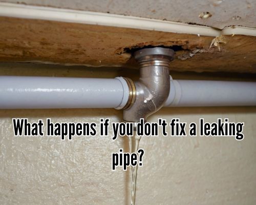 an unfixed water piping