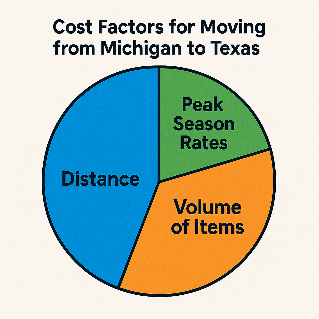 Michigan to Texas