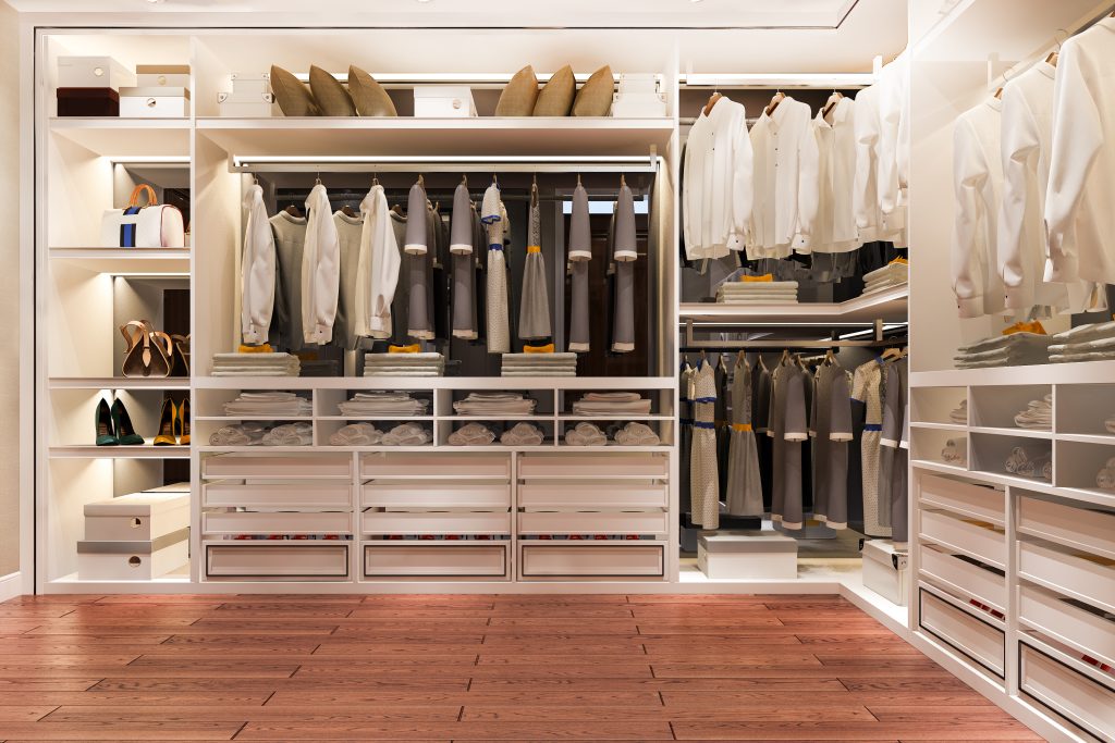 custom closet design, innovations carpentry, dallas texas
